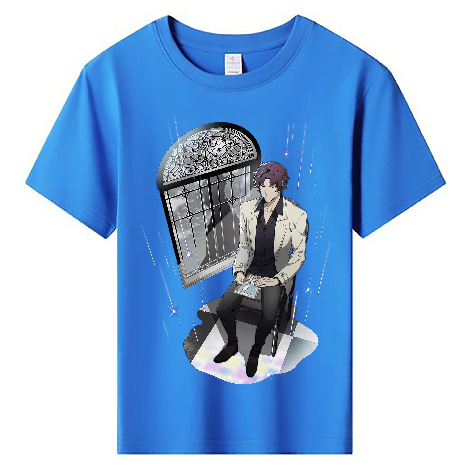（画像用） 文豪ストレイドッグス Bungo Stray Dogs 綿100％キッズTシャツ（フロントプリント）